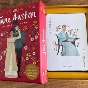 Jane Austen Playing Cards NWT